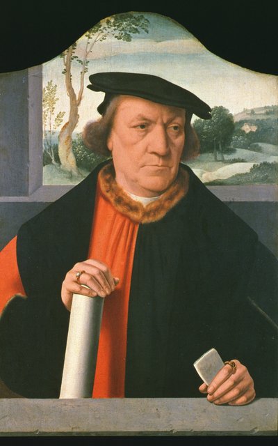 Counsellor Arnold Von Brauweiler, 1535 by Bartholomaeus Bruyn
